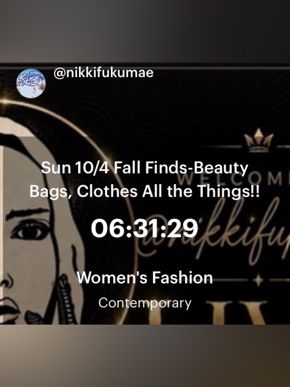 Sunday Live! 9:15a PST! Bags, Beauty, Clothing!!!
